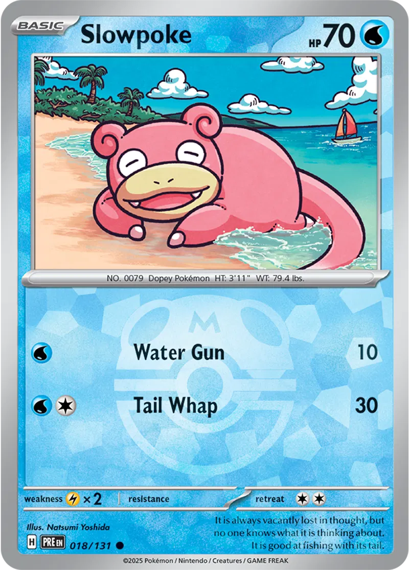Slowpoke Master Ball Holo